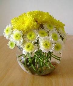Centros de mesa para bodas con flores