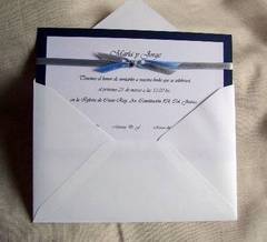 Invitaciones sencillas para boda