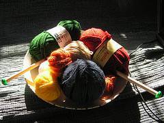 Puntos básicos de tejido a dos agujas