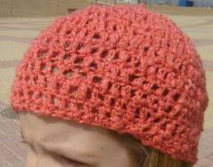 Gorro tejido a crochet